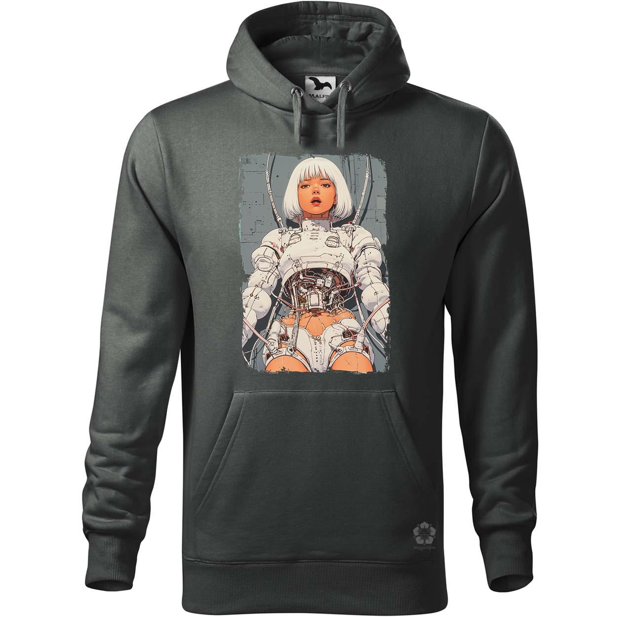 Anime kiborg lány v2 egyedi  pulóver 