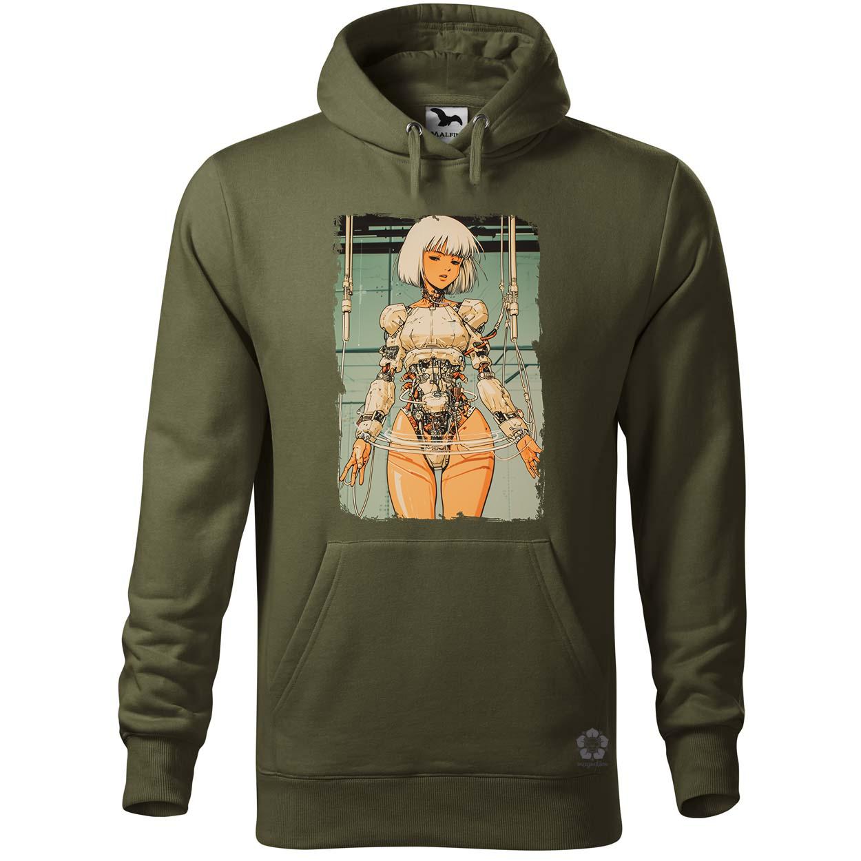 Anime kiborg lány v3 egyedi  pulóver 