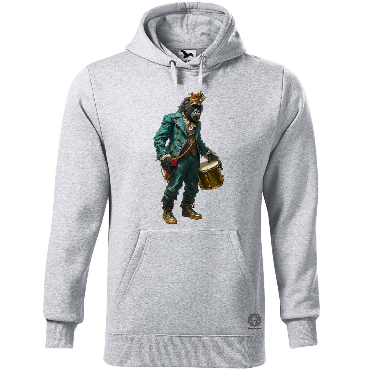Antropromorf zenész gorilla v1 egyedi  pulóver 