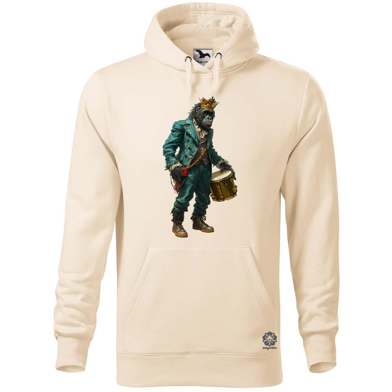 Antropromorf zenész gorilla v1 egyedi  pulóver 