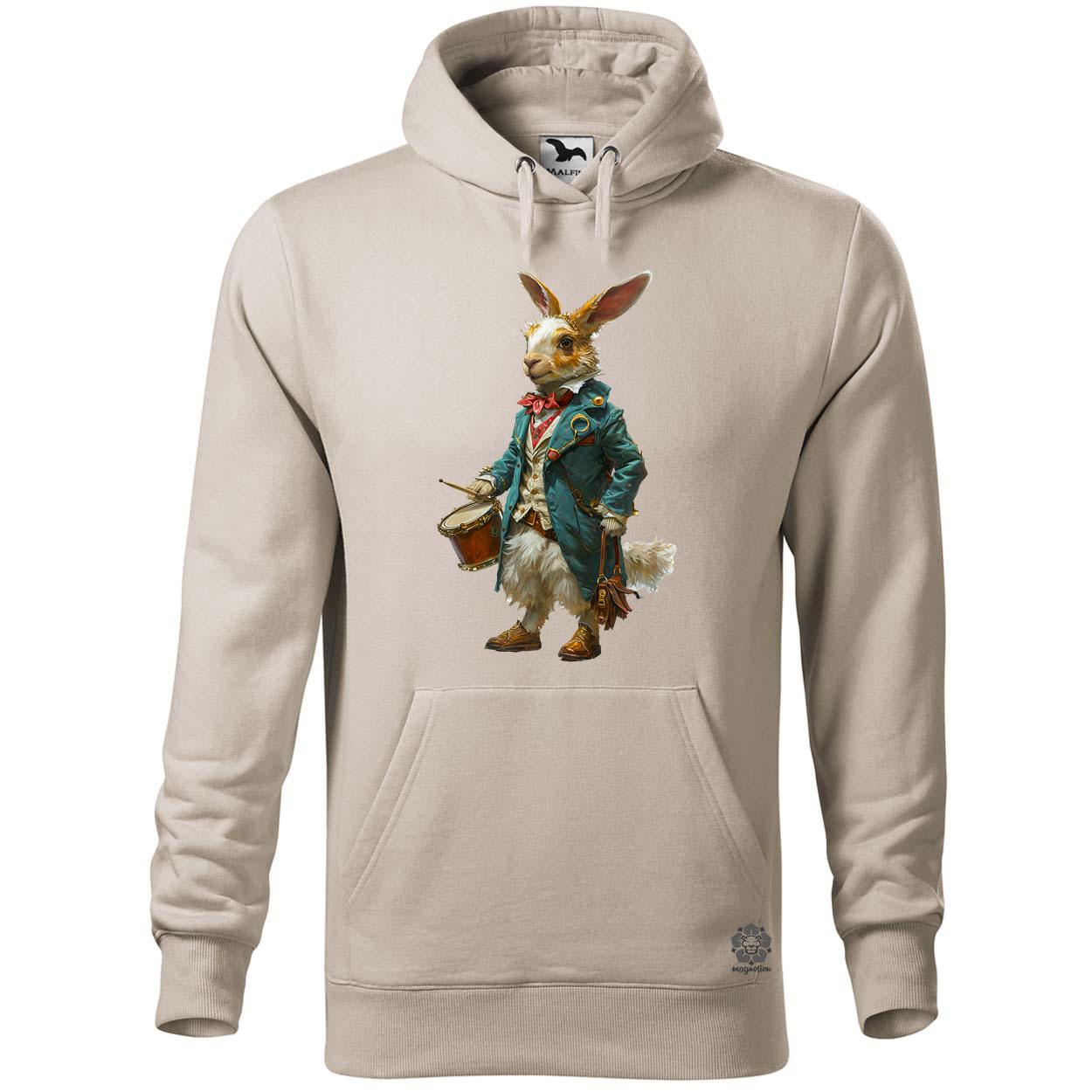 Antropromorf zenész nyúl v1 egyedi  pulóver 