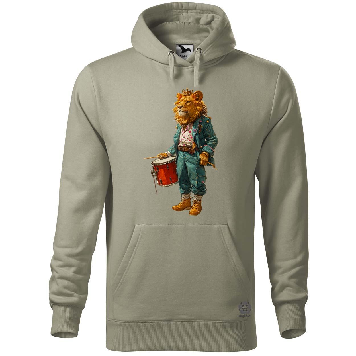 Antropromorf zenész oroszlán v2 egyedi  pulóver 