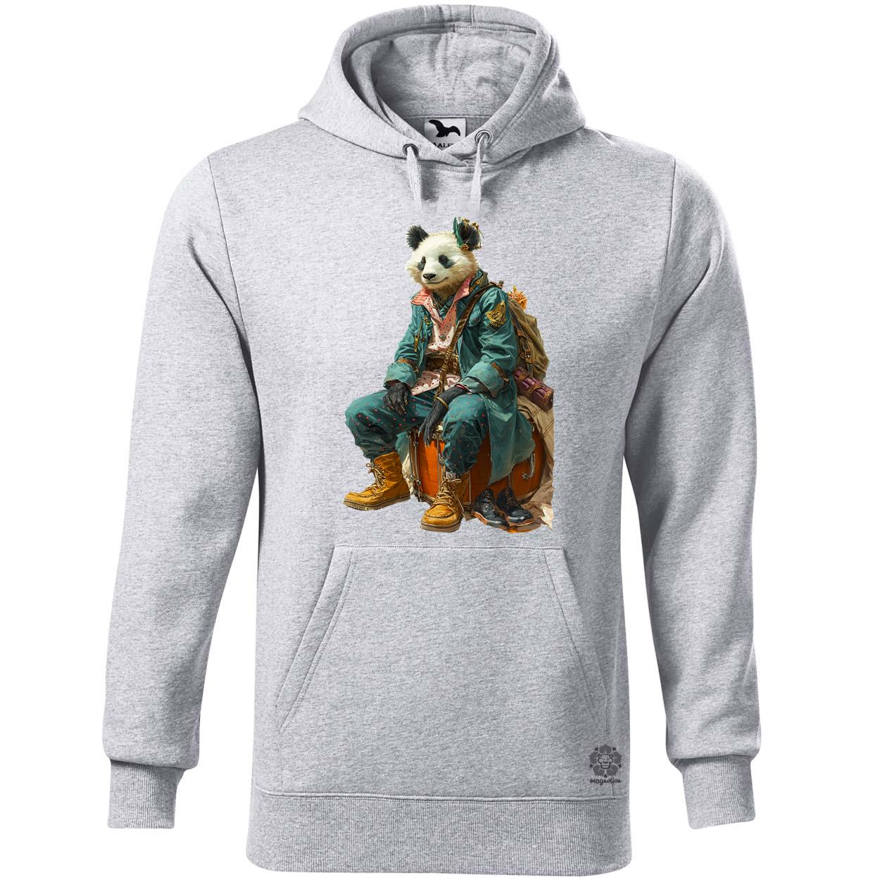 Antropromorf zenész panda v2 egyedi  pulóver 
