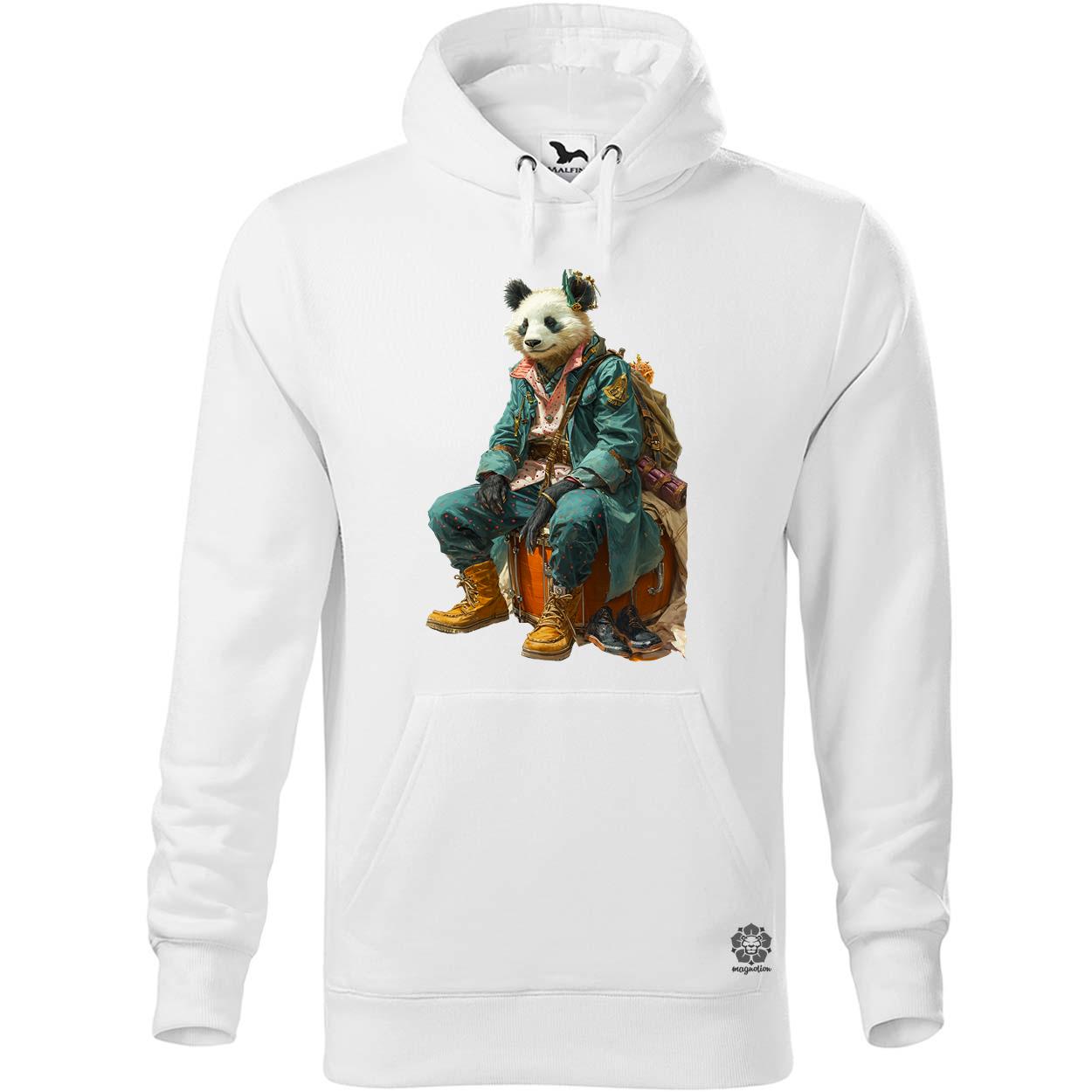 Antropromorf zenész panda v2 egyedi  pulóver 