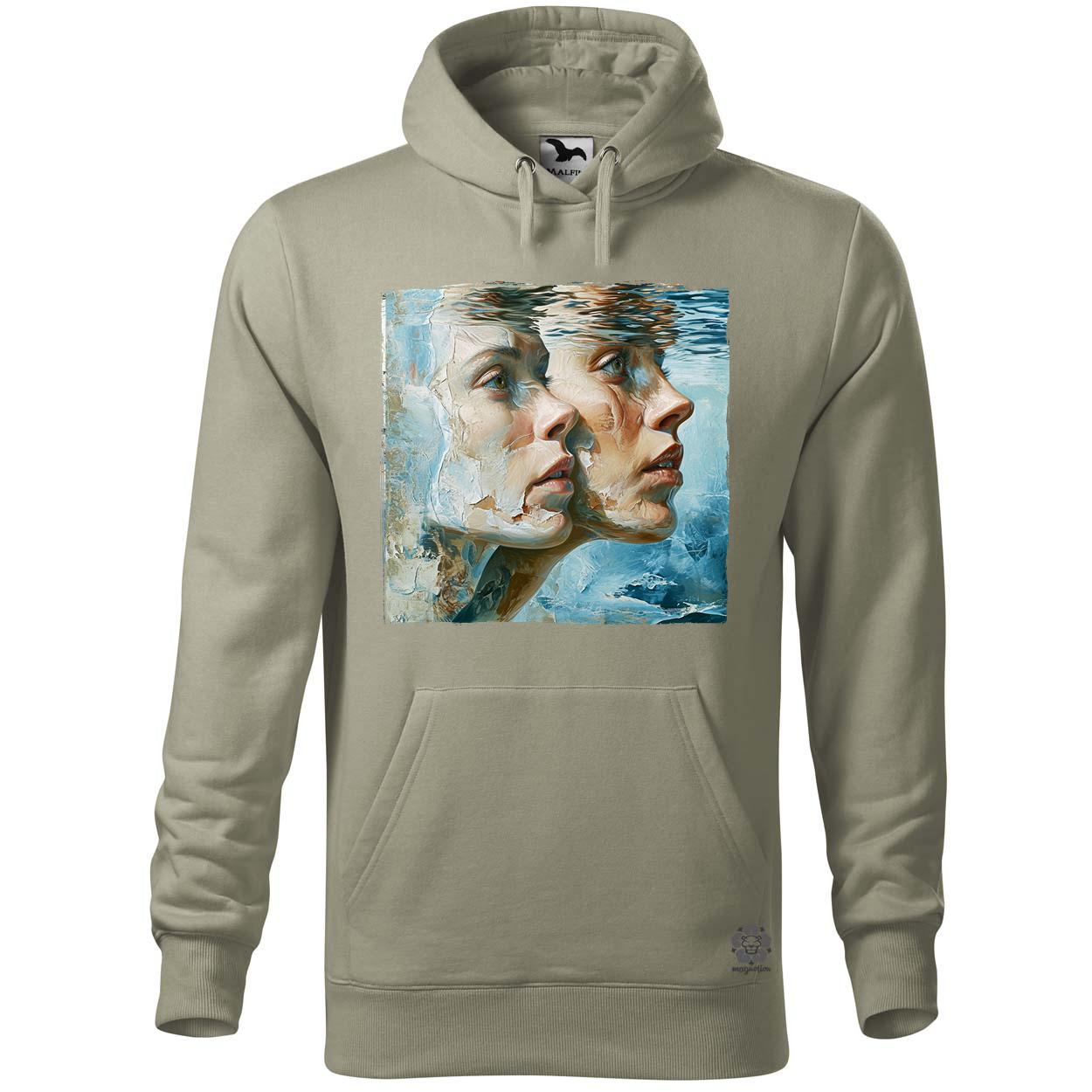 Csodák kettős tükörképe v4 egyedi  pulóver 