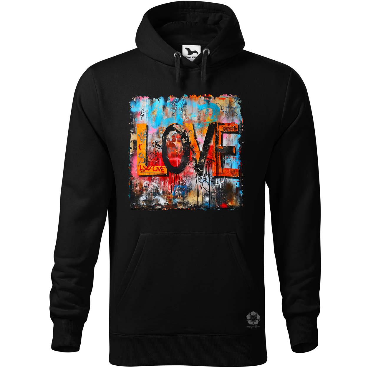 Graffiti LOVE v2 egyedi  pulóver 