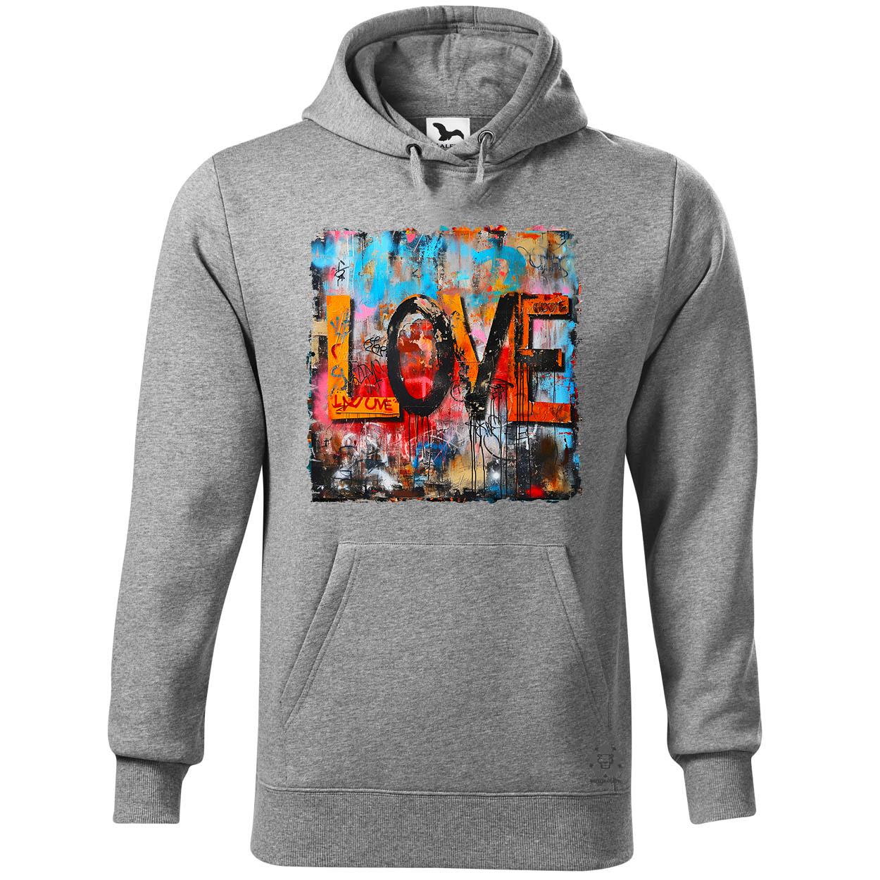 Graffiti LOVE v2 egyedi  pulóver 