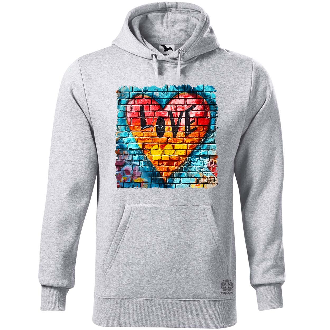 Graffiti LOVE v3 egyedi  pulóver 