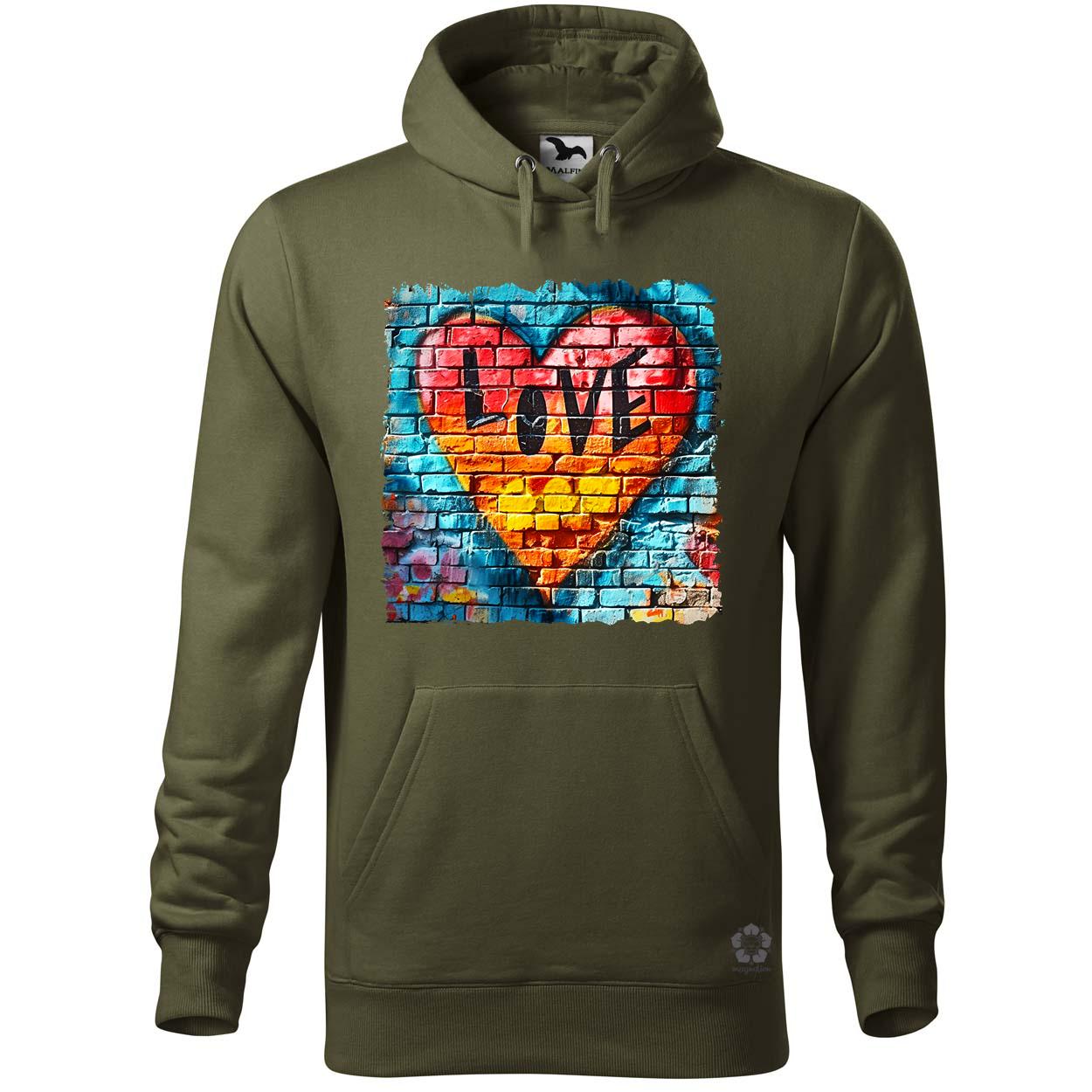 Graffiti LOVE v3 egyedi  pulóver 