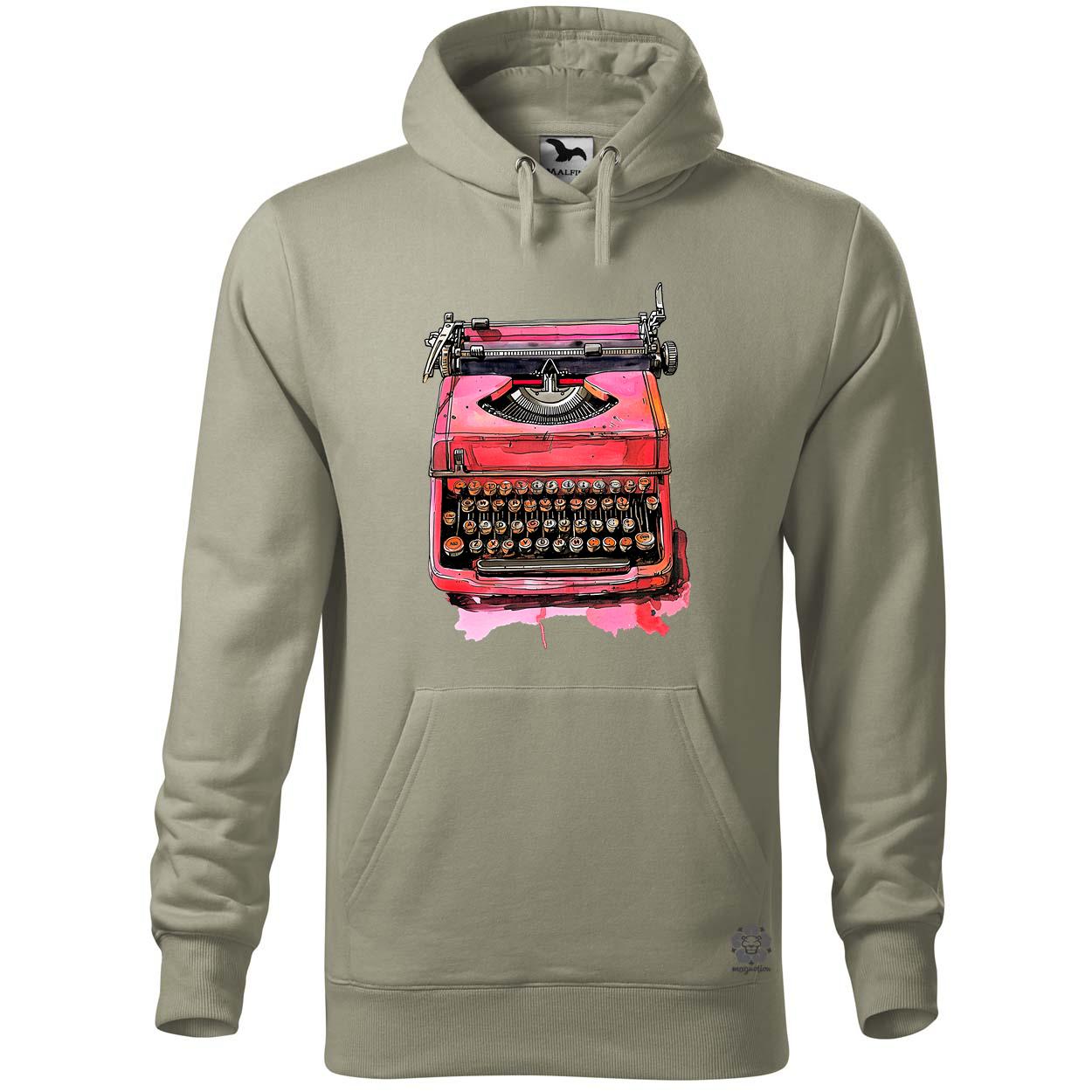 Vintage pink írógép egyedi  pulóver 
