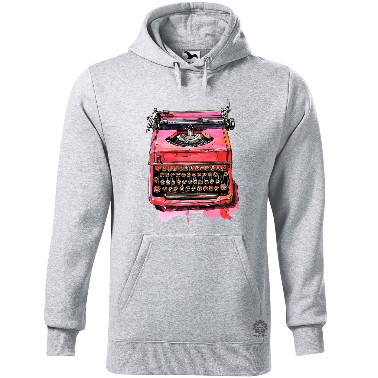 Vintage pink írógép egyedi  pulóver 