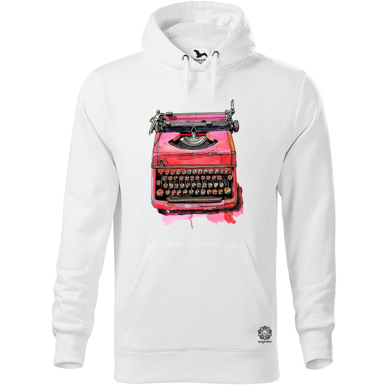Vintage pink írógép egyedi  pulóver 