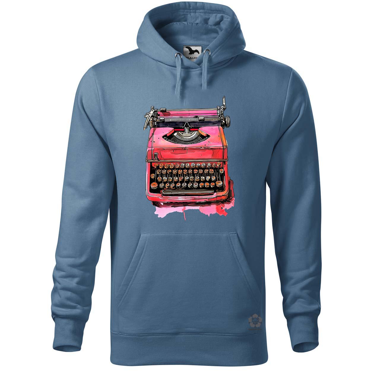 Vintage pink írógép egyedi  pulóver 