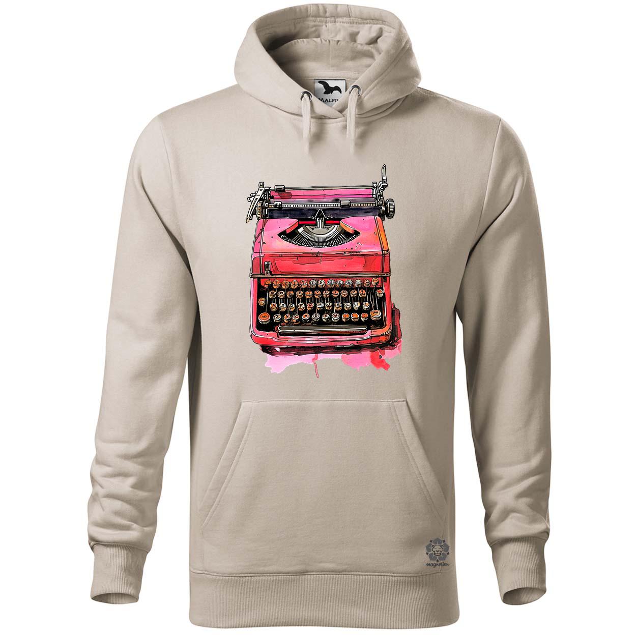 Vintage pink írógép egyedi  pulóver 