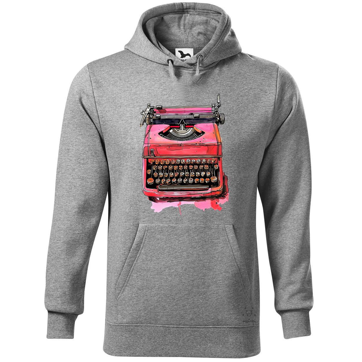 Vintage pink írógép egyedi  pulóver 