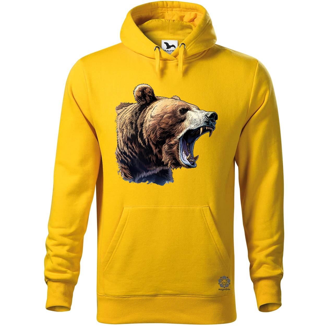 Vízfesték medve v3 egyedi  pulóver 