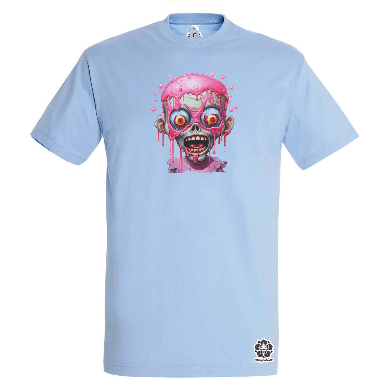 Pink zombi v2 egyedi póló 