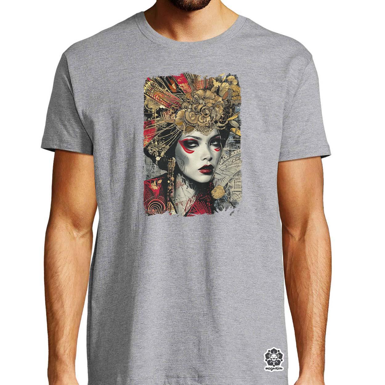 Pop art deco portré v2 egyedi póló 