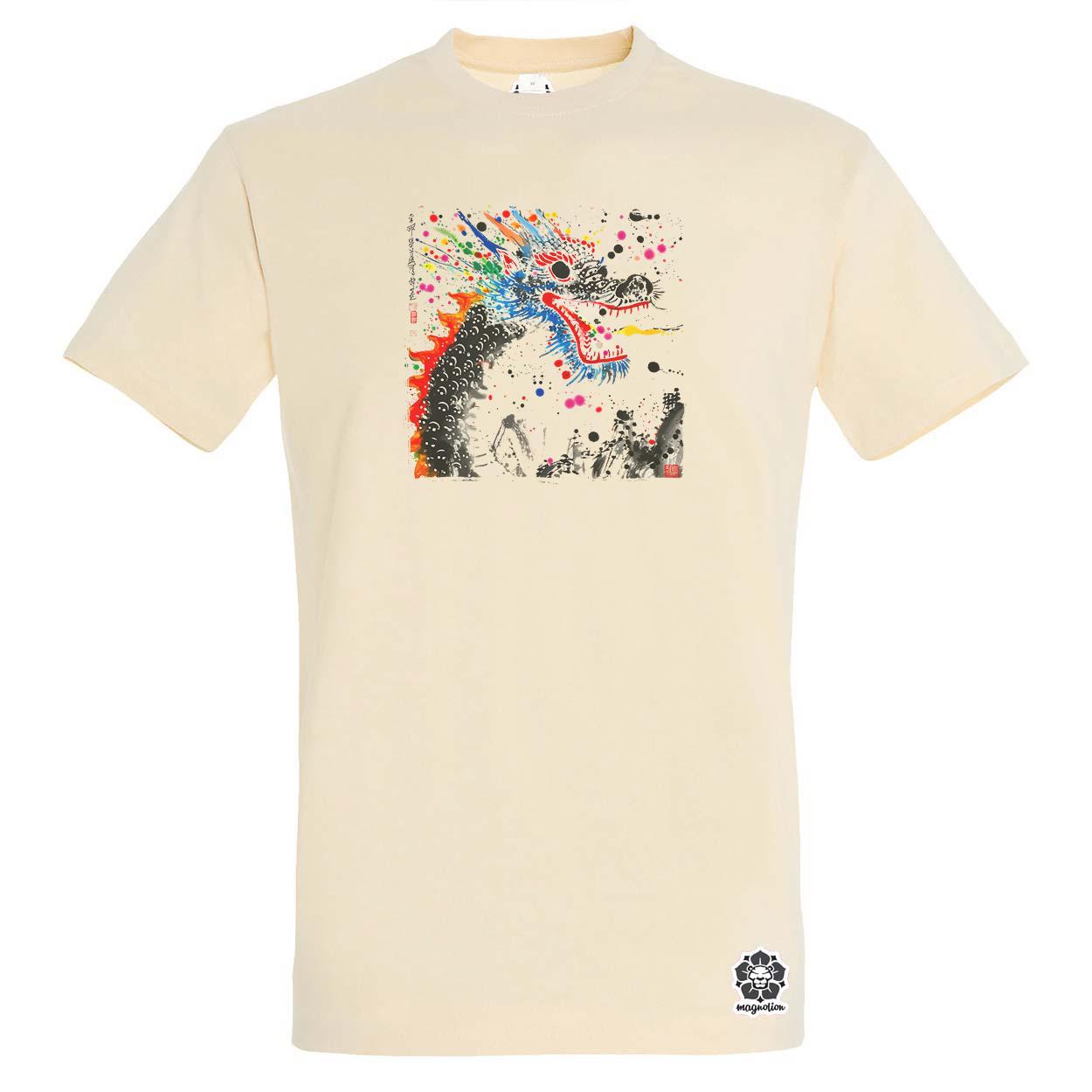 Tinta sárkány v1 egyedi póló 