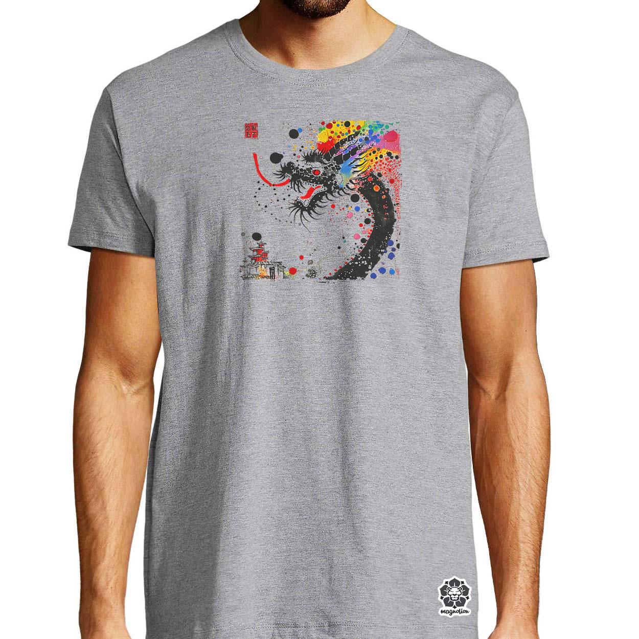 Tinta sárkány v2 egyedi póló 