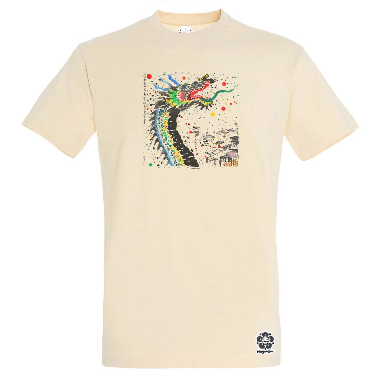 Tinta sárkány v4 egyedi póló 