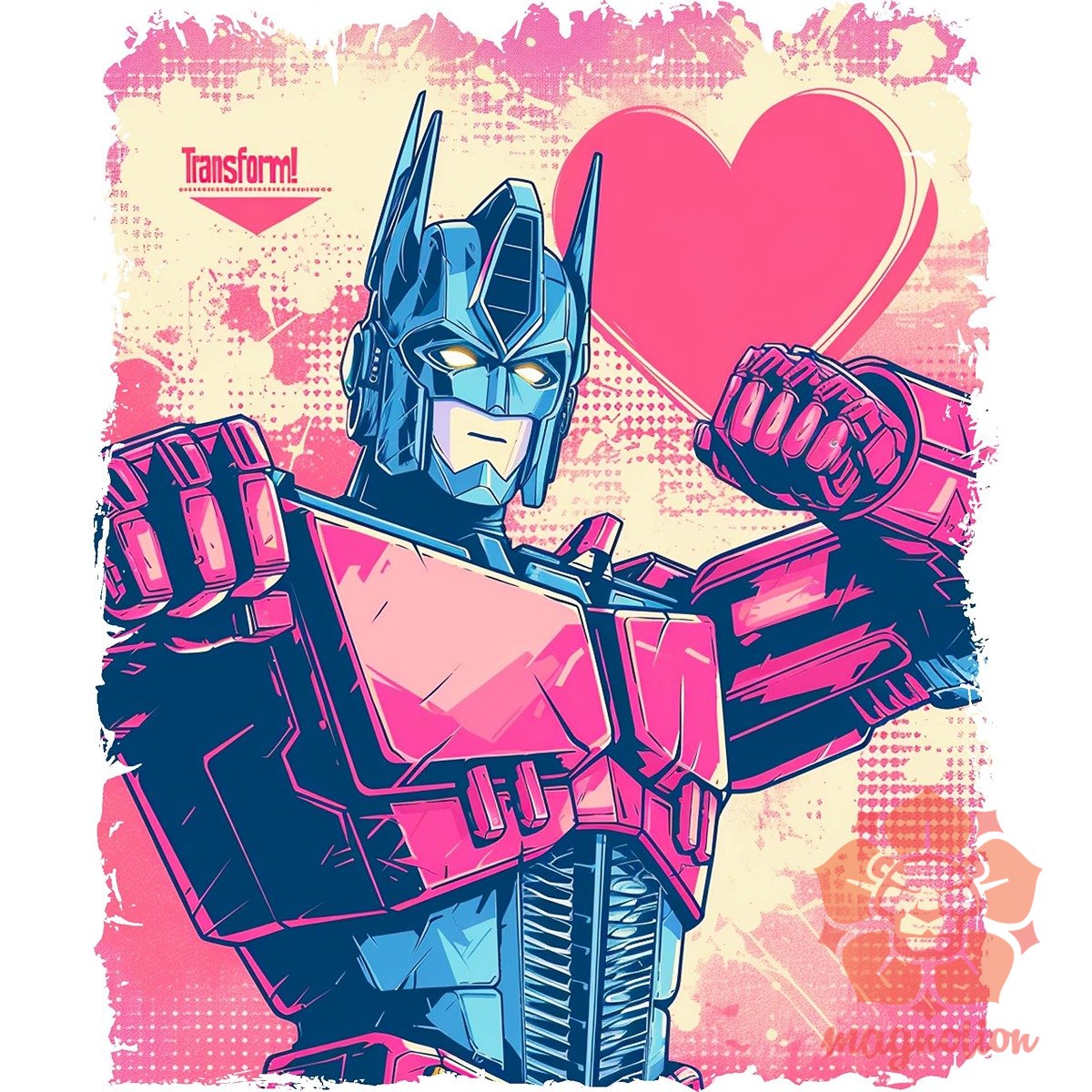 Transform LOVE egyedi póló 