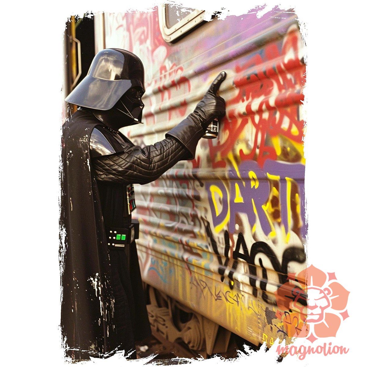 Vader taggel v8 egyedi póló 