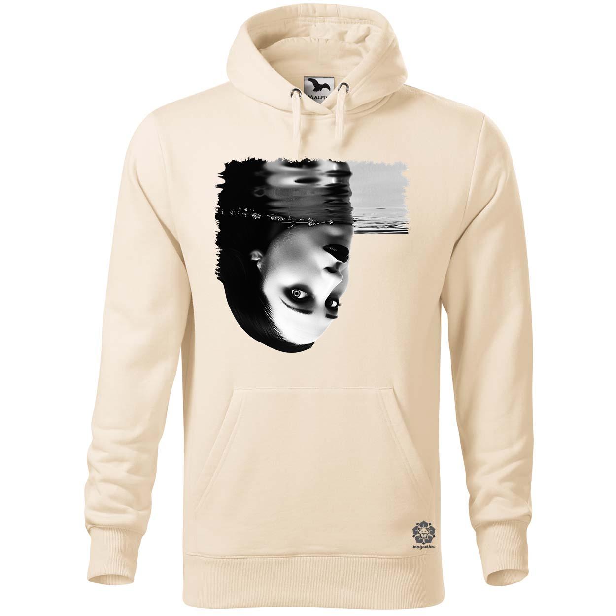 Szürreál portré v1 egyedi  pulóver 