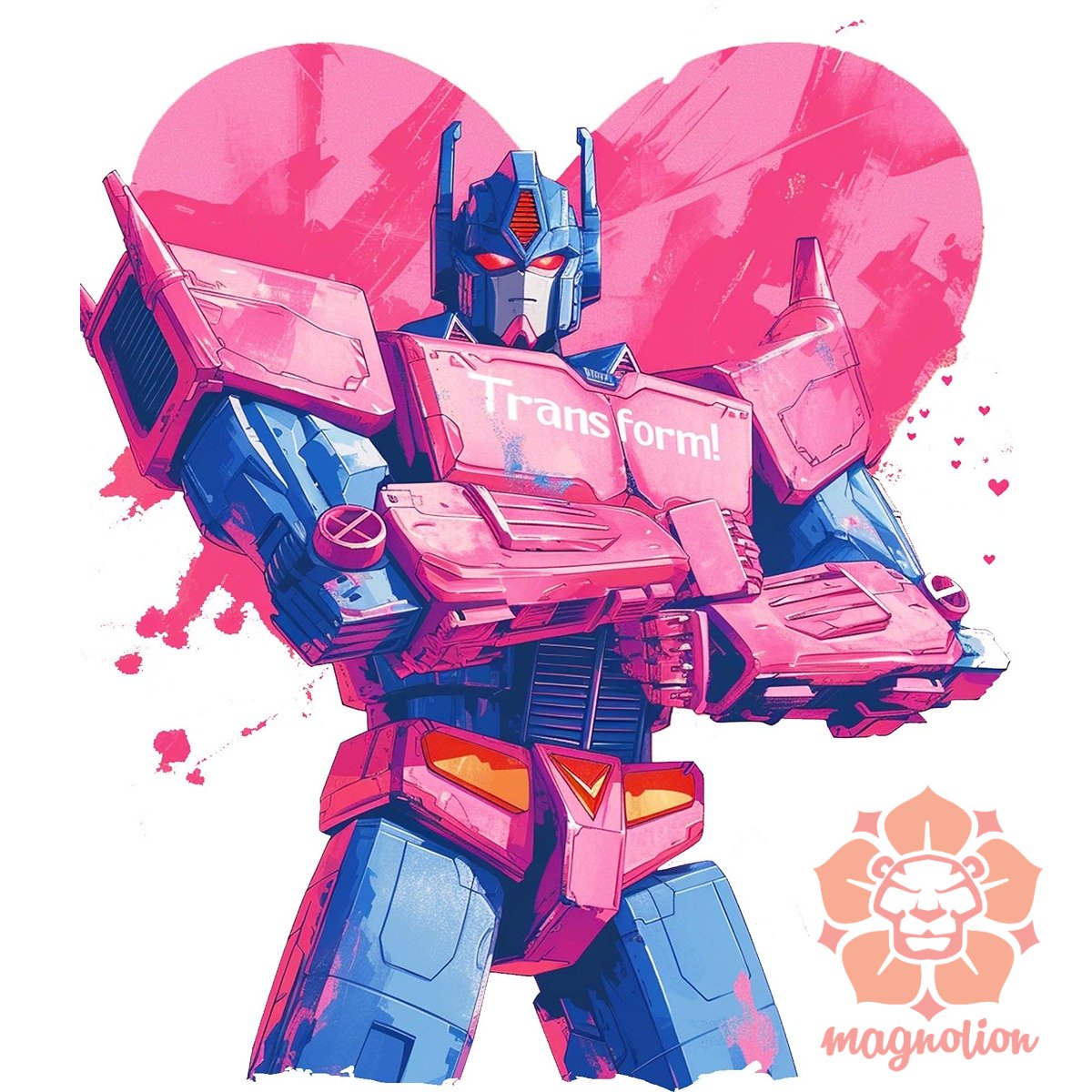 Transform LOVE egyedi  pulóver 