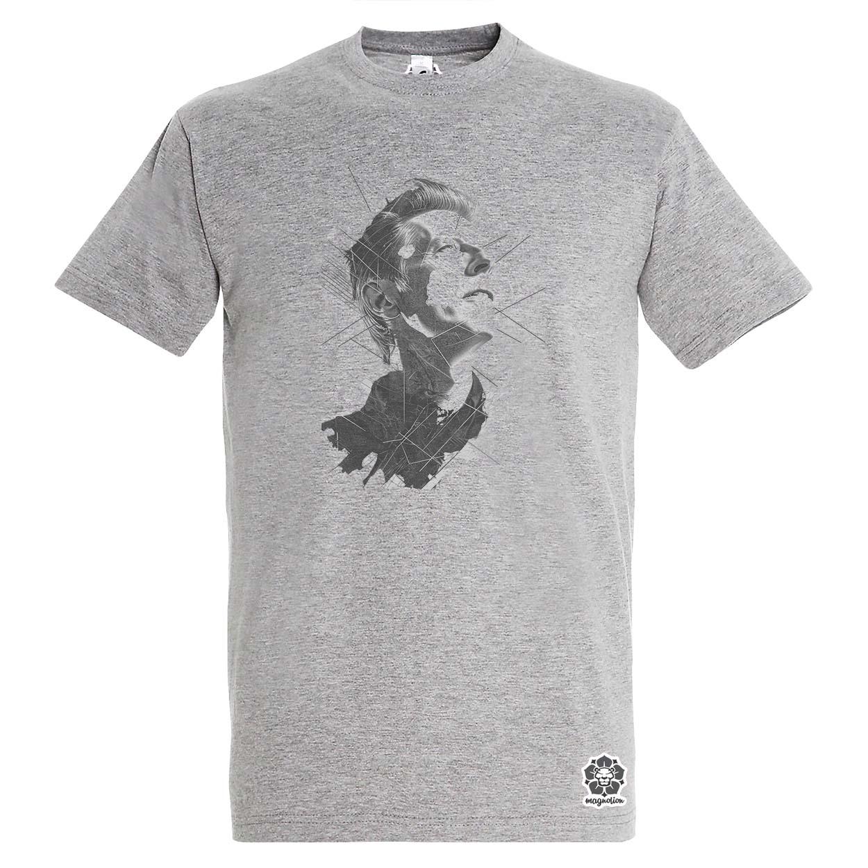 David Bowie rajz portré v1 egyedi póló 