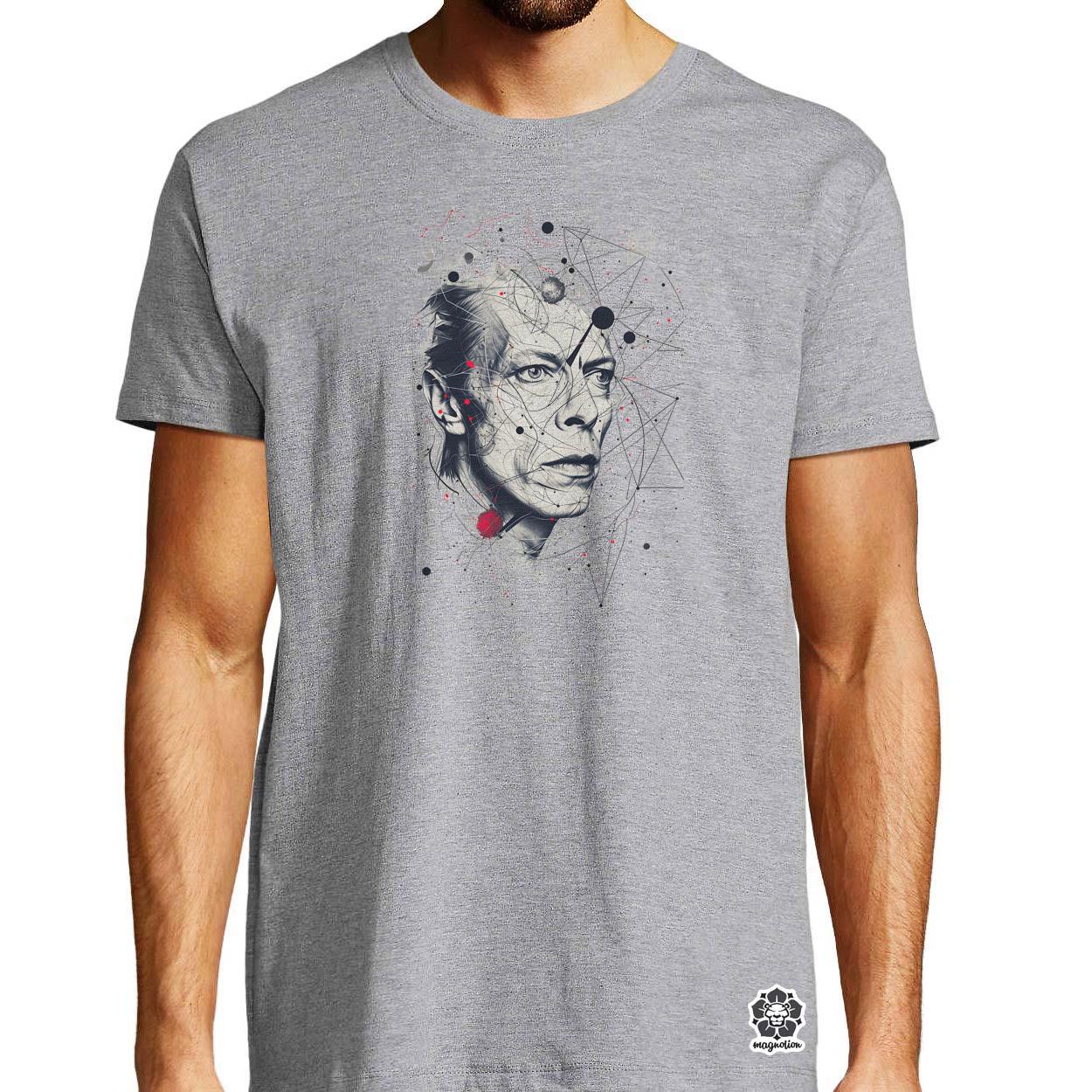 David Bowie rajz portré v2 egyedi póló 