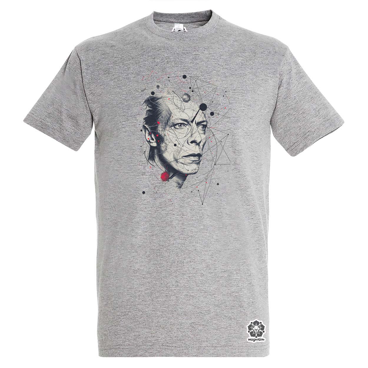 David Bowie rajz portré v2 egyedi póló 