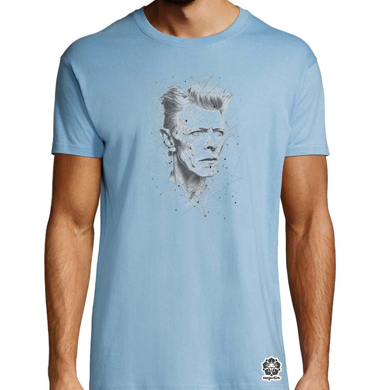 David Bowie rajz portré v3 egyedi póló 