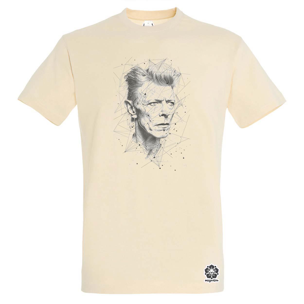 David Bowie rajz portré v3 egyedi póló 