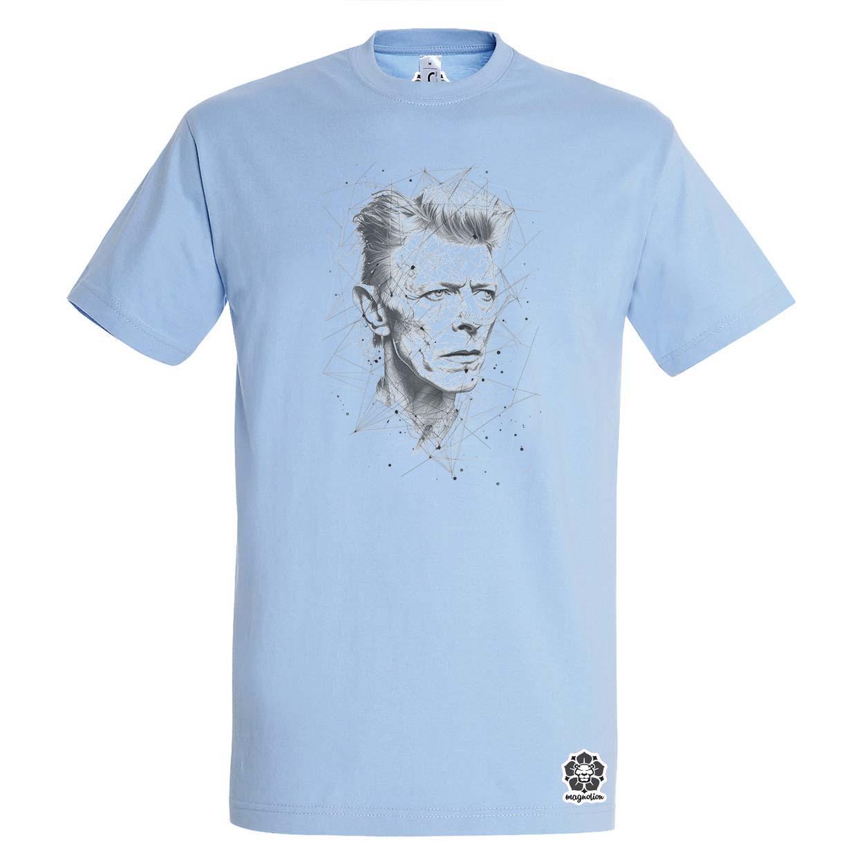 David Bowie rajz portré v3 egyedi póló 