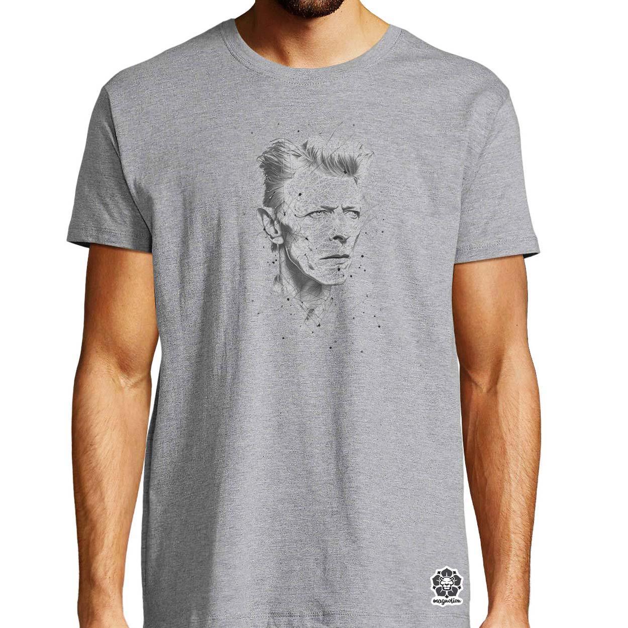 David Bowie rajz portré v3 egyedi póló 