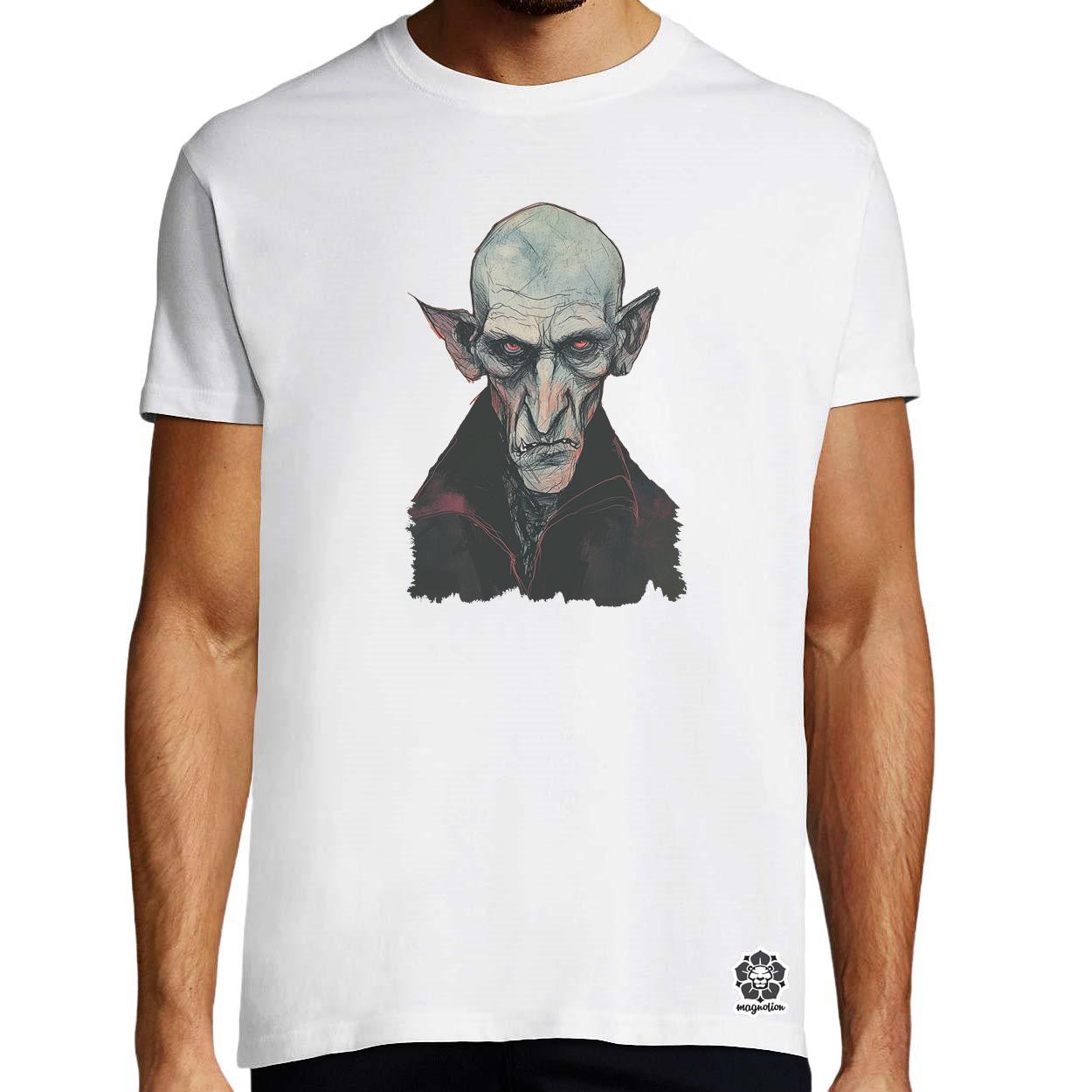 Drakula portré v4 egyedi póló 