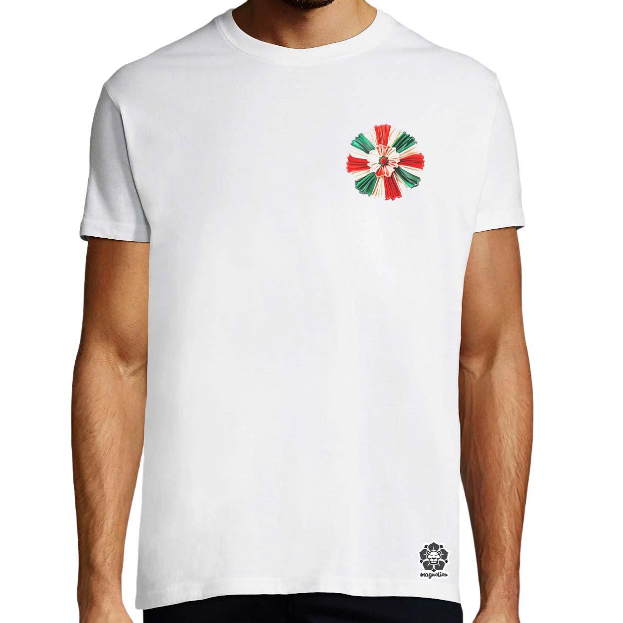 Magyar kokárda fantázia v2 zseb egyedi póló 