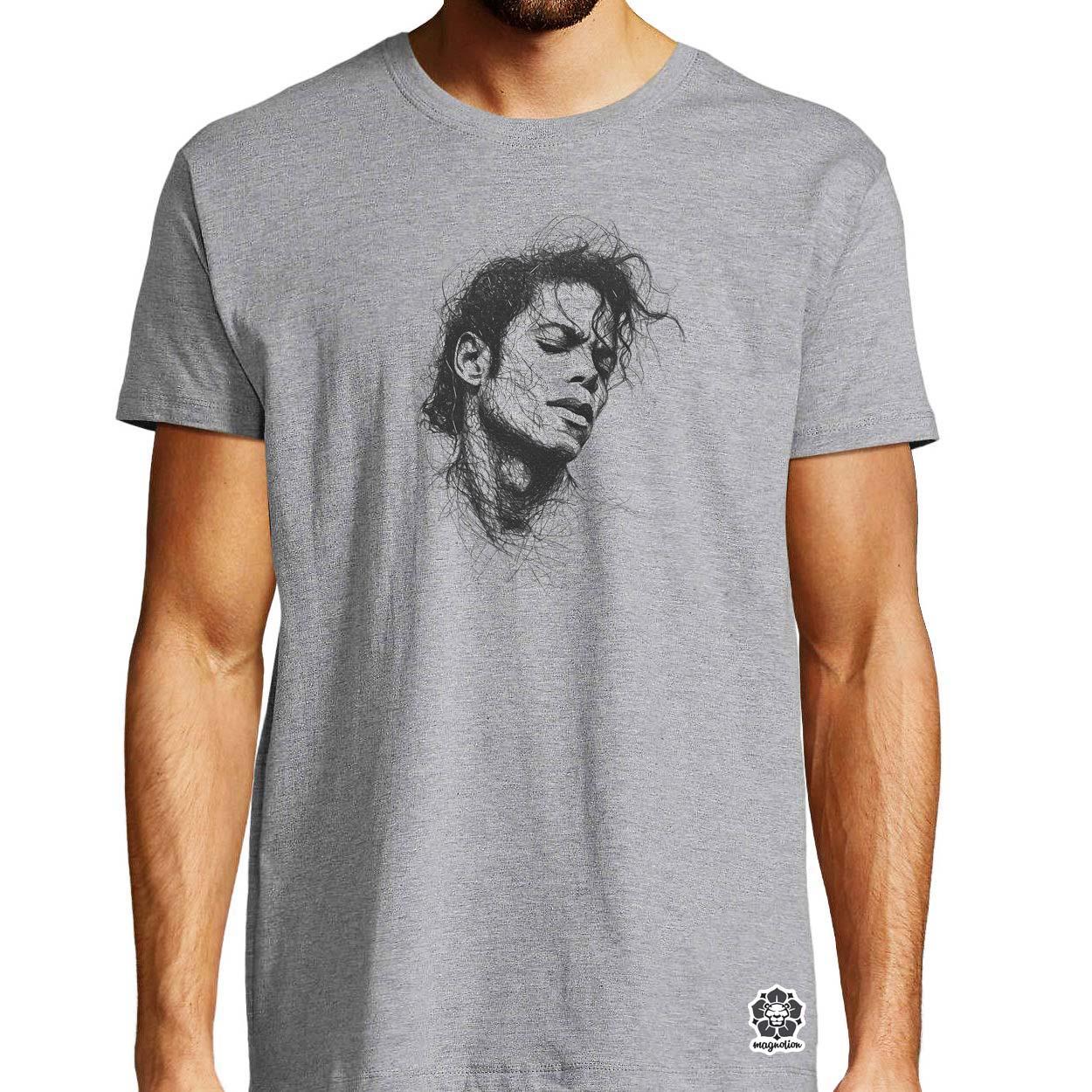 Michael Jackson rajz portré v1 egyedi póló 