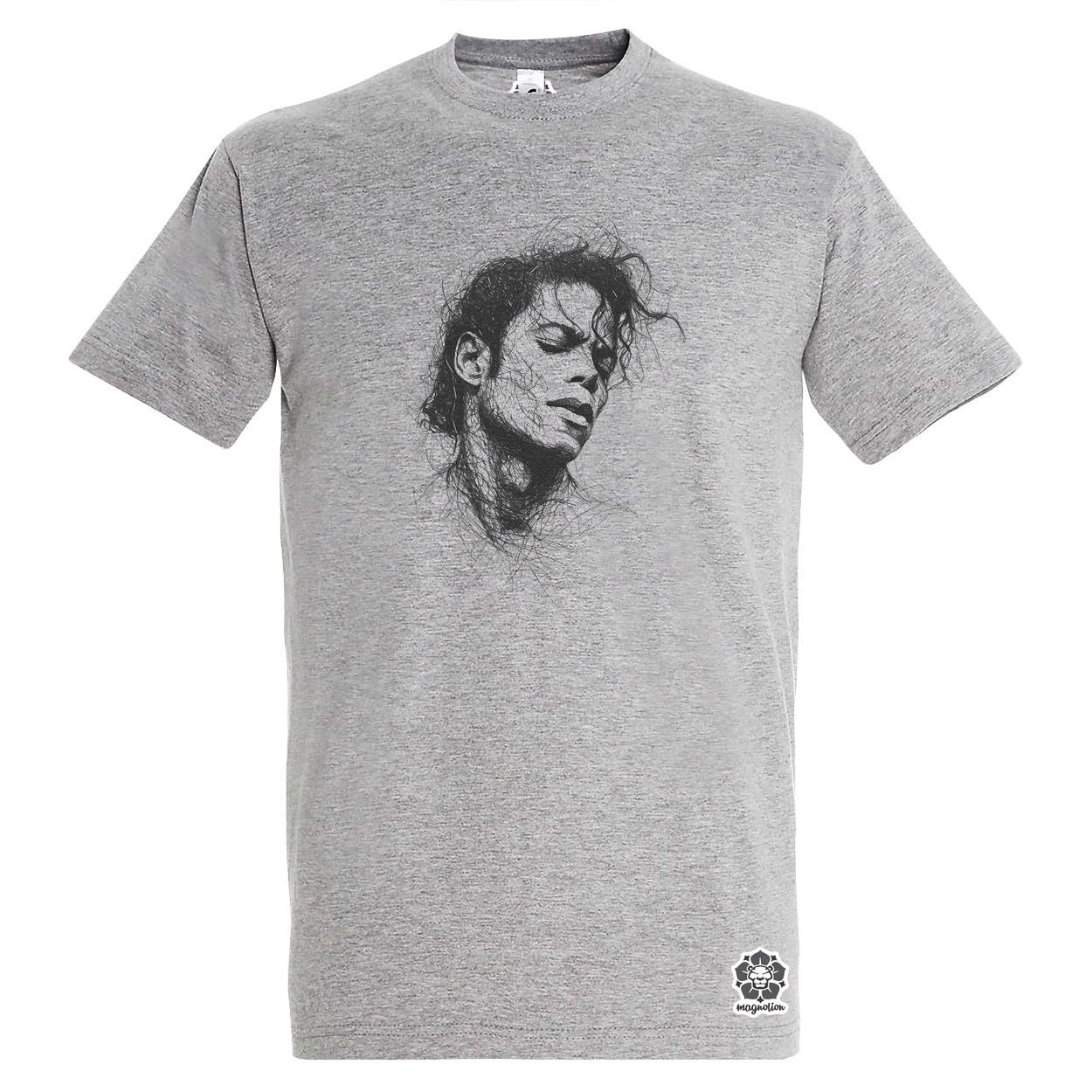 Michael Jackson rajz portré v1 egyedi póló 