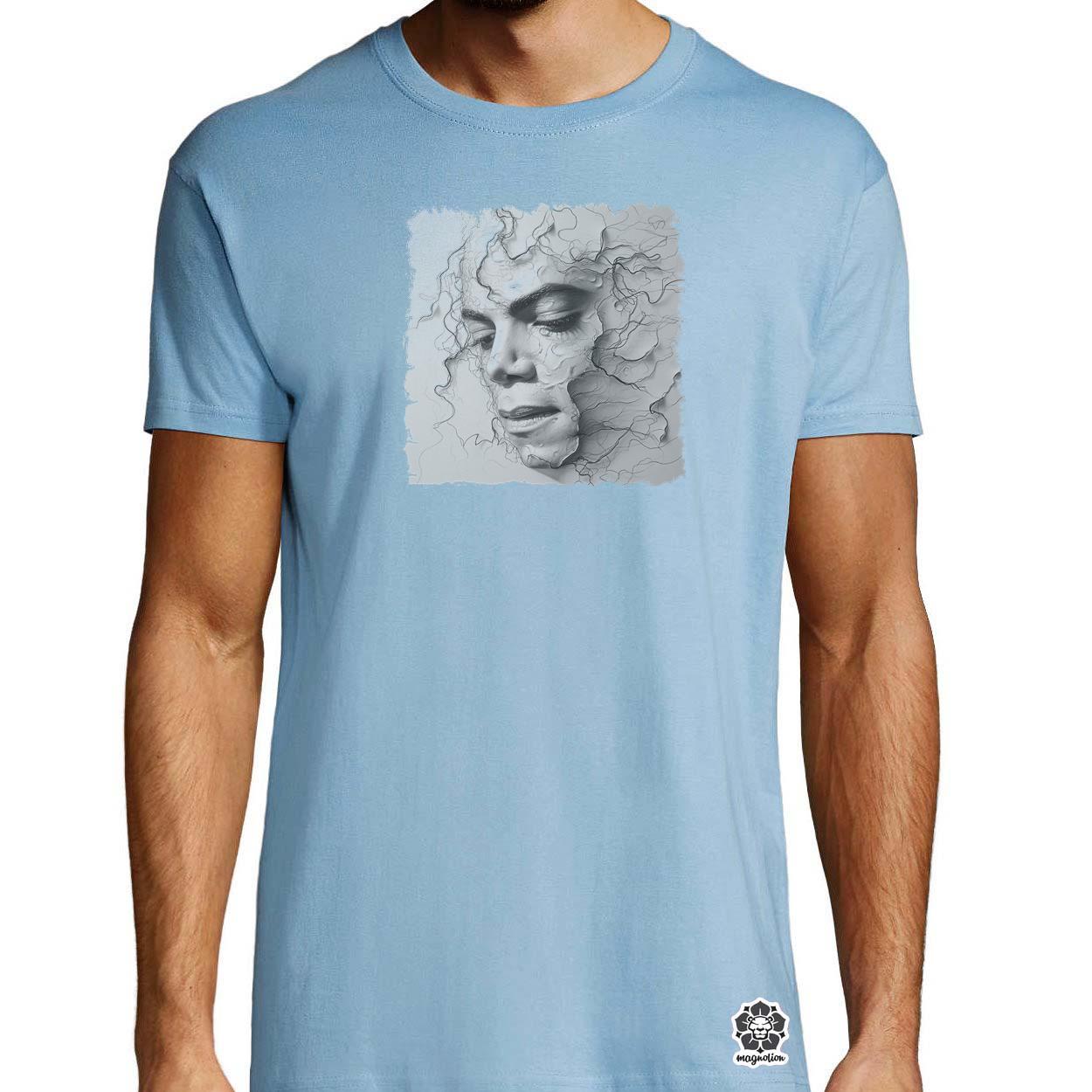 Michael Jackson rajz portré v2 egyedi póló 