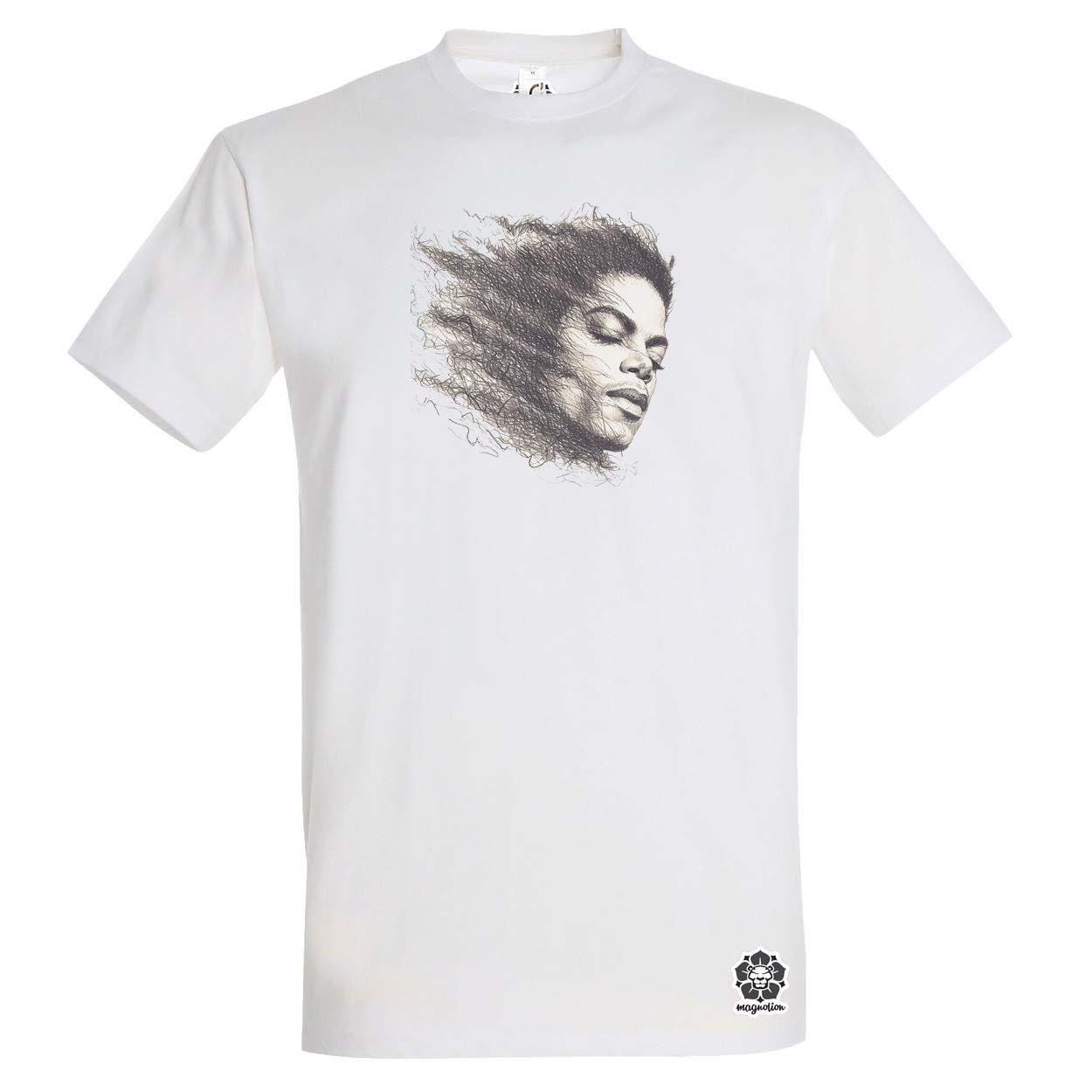 Michael Jackson rajz portré v3 egyedi póló 