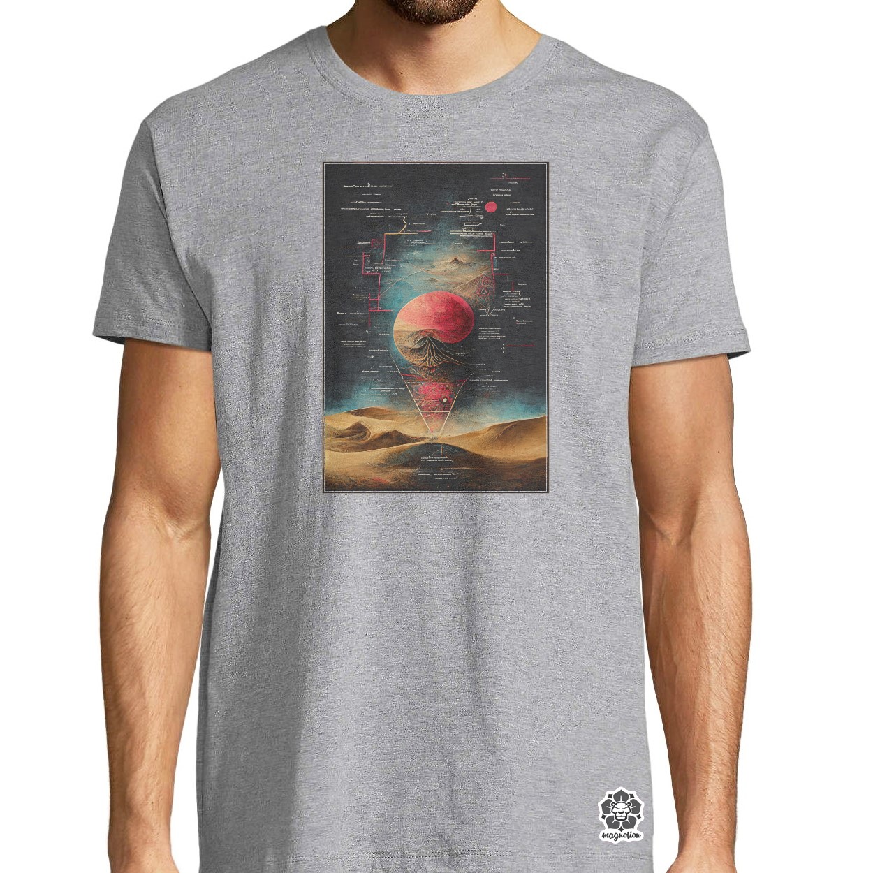 Belső térkép Dune 4/1 egyedi póló 