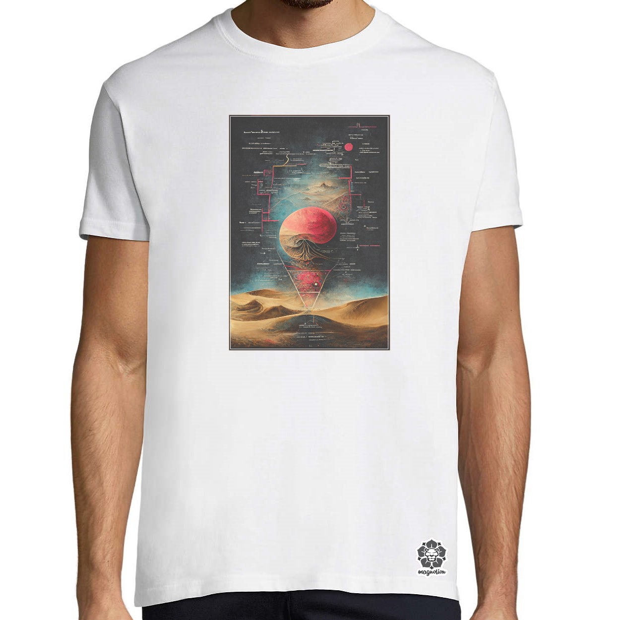 Belső térkép Dune 4/1 egyedi póló 