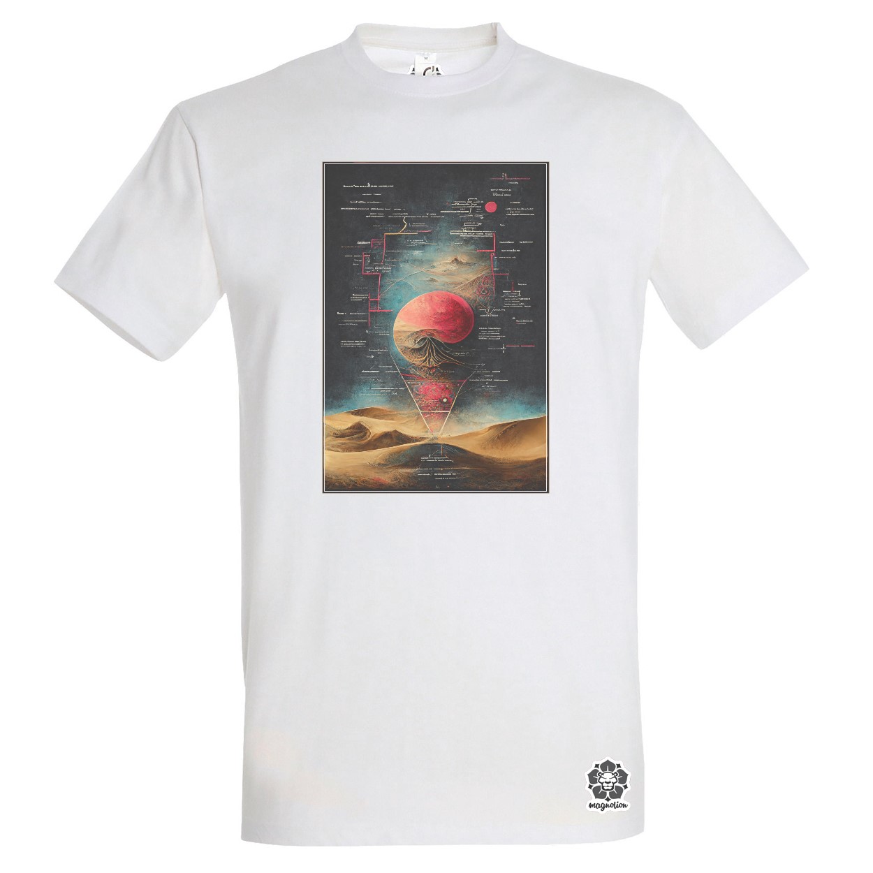 Belső térkép Dune 4/1 egyedi póló 