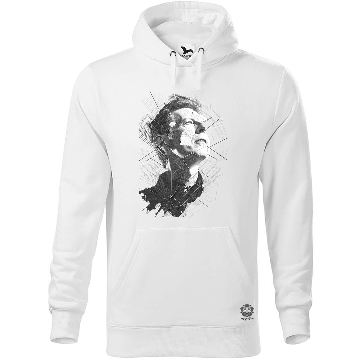 David Bowie rajz portré v1 egyedi  pulóver 