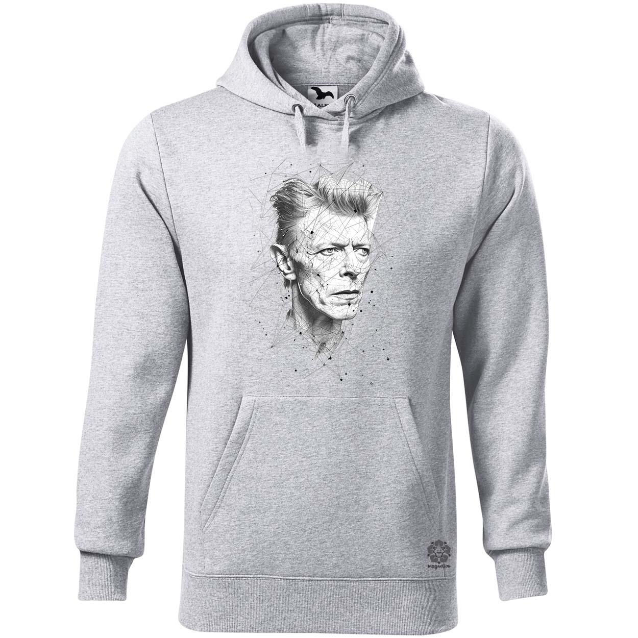 David Bowie rajz portré v3 egyedi  pulóver 