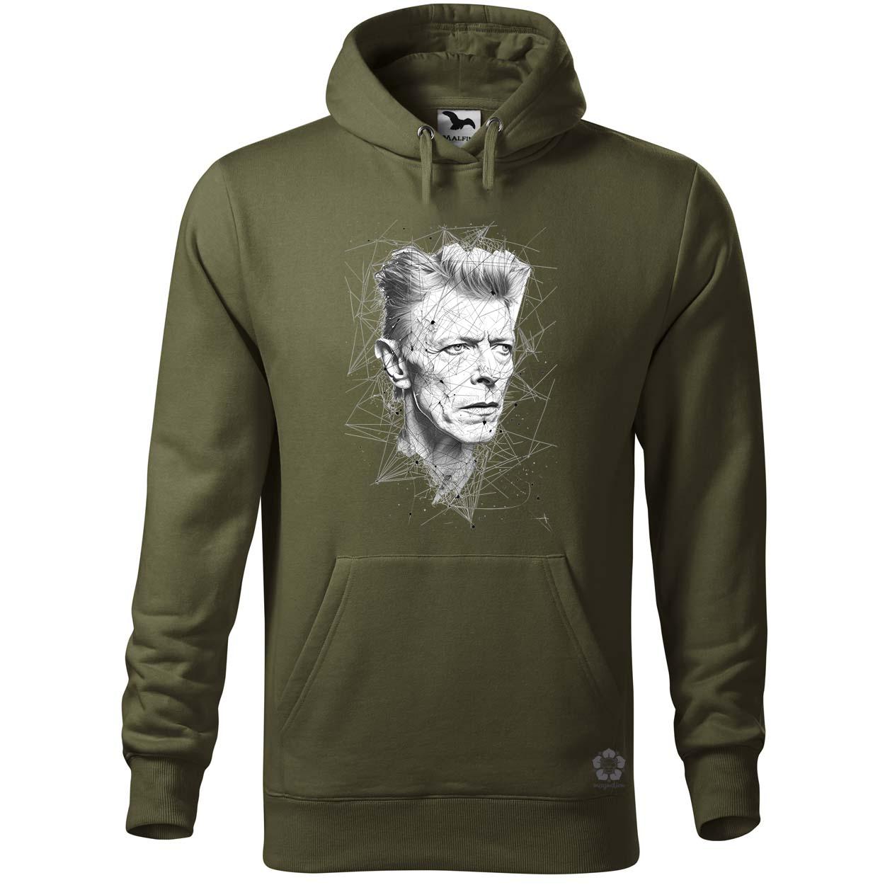David Bowie rajz portré v3 egyedi  pulóver 