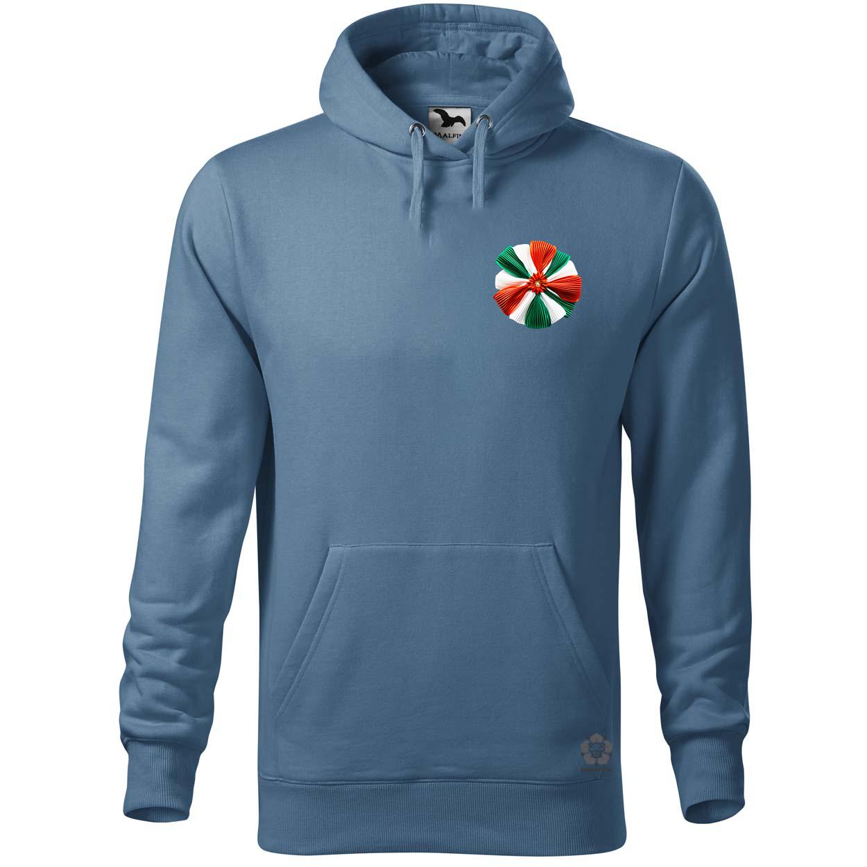 Magyar kokárda fantázia v10 zseb egyedi  pulóver 