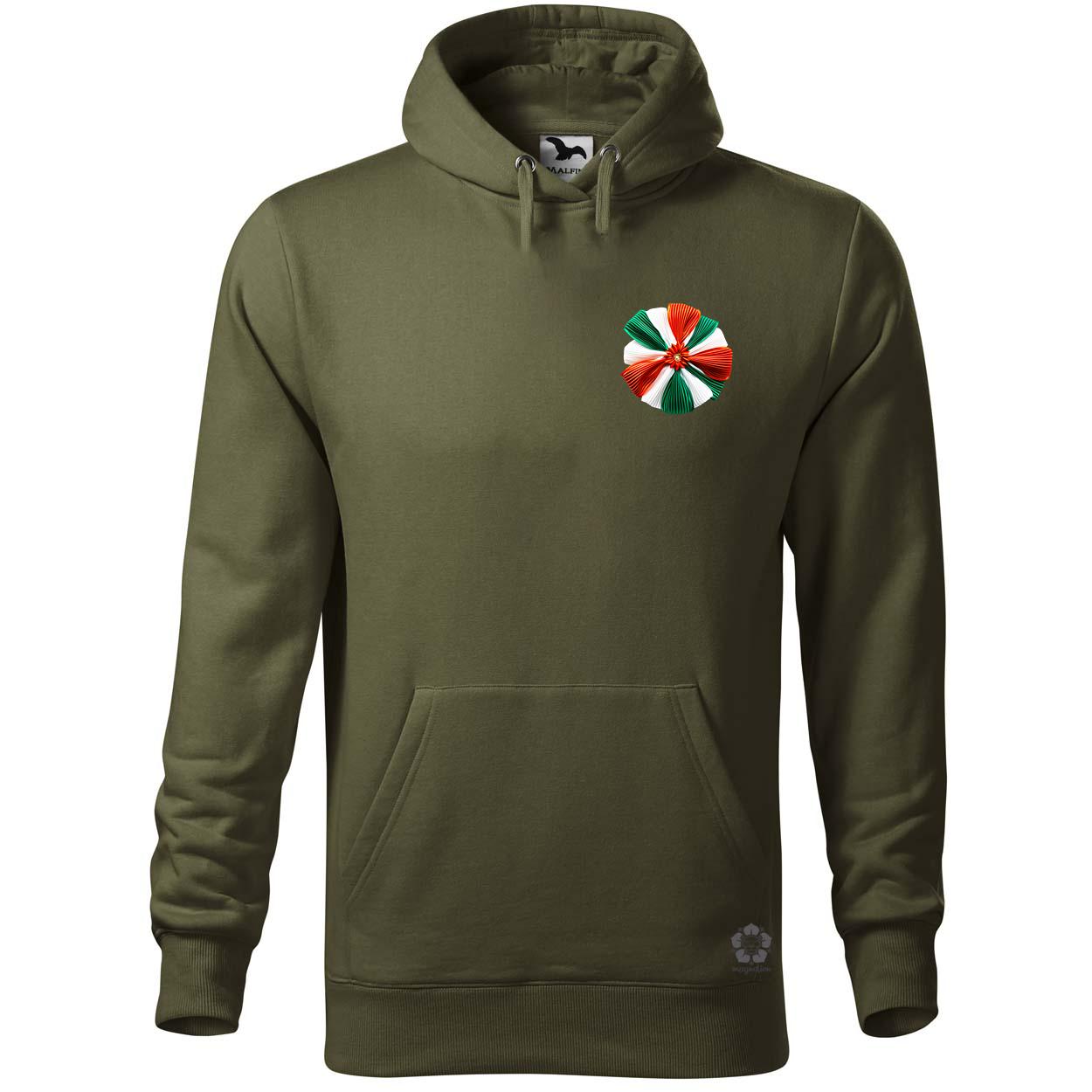 Magyar kokárda fantázia v10 zseb egyedi  pulóver 